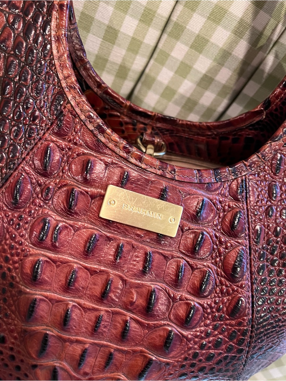Brahmin Tote Bag in Pecan - Picture 3 of 6
